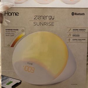 Ihome alarm clock energy clock and speaker